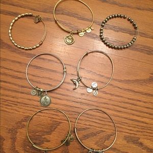 Alex and Ani Nautical bracelets